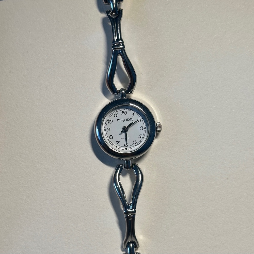 Philip Wells Silver Bracelet Watch